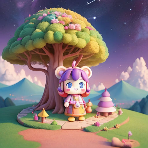 A playful toy character from the video game poppy playtime