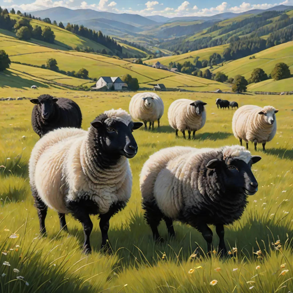 The Woolly Tale of Two Sheep
