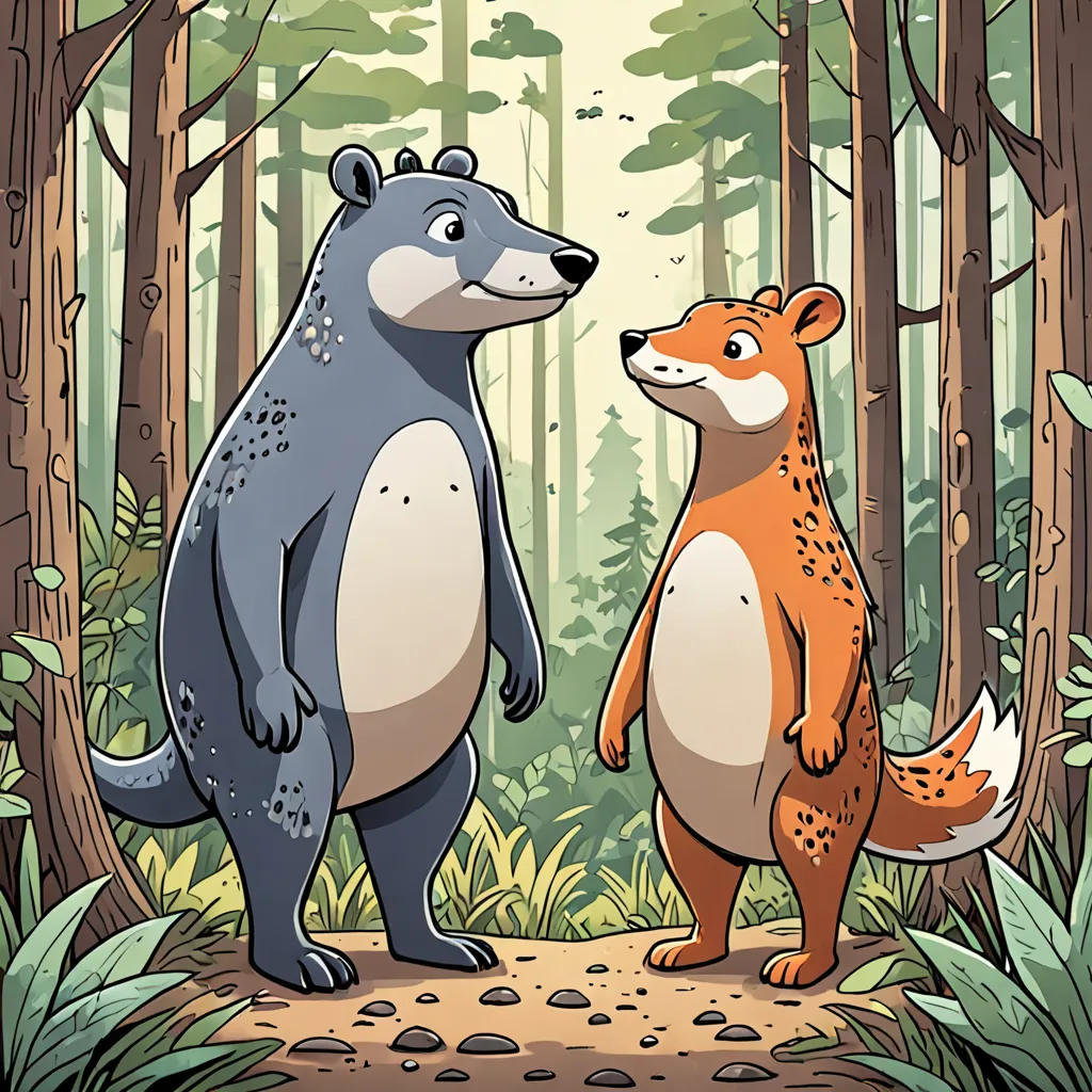 Wolfy and Gangle: Embracing Differences