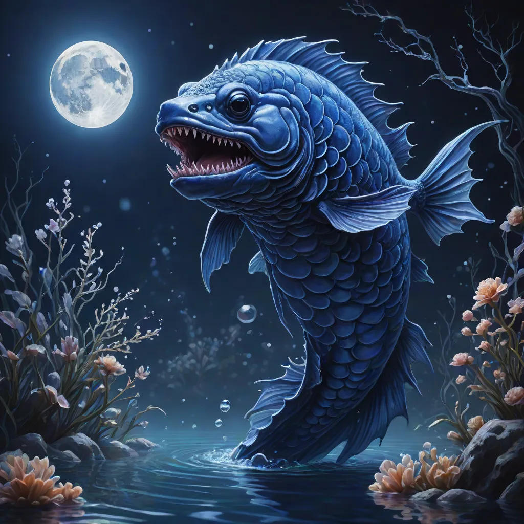 Blueberry the Werefish