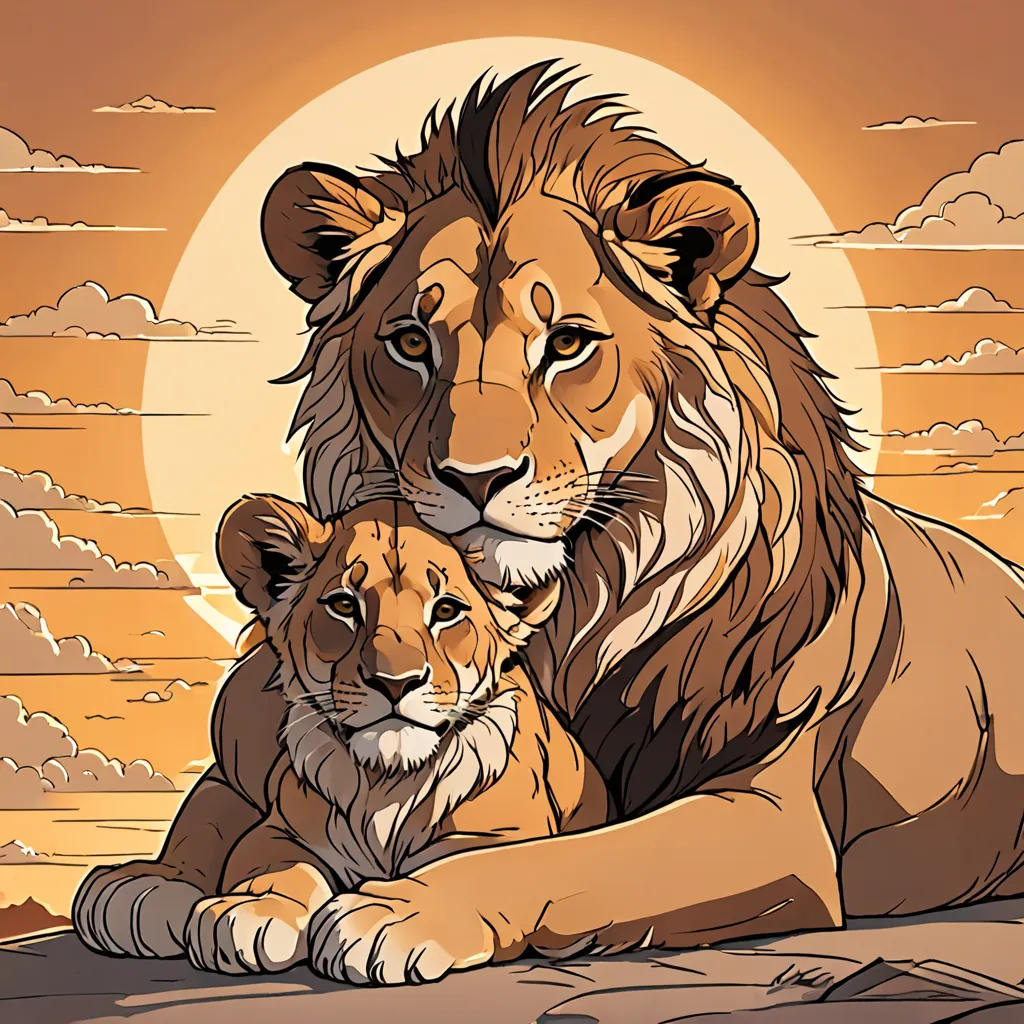 The Heart of a Lion: A Father's Love