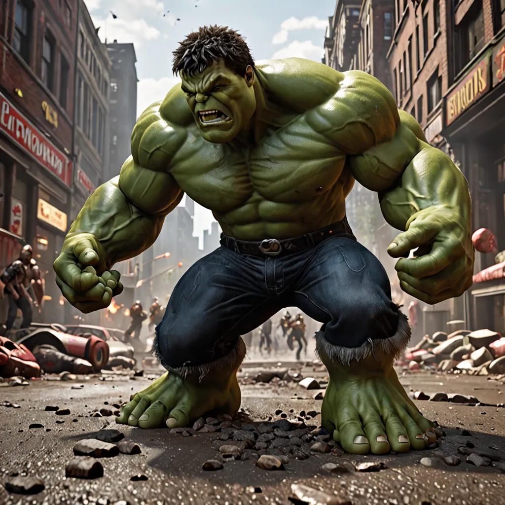 The Cola Clash: Hulk's Showdown