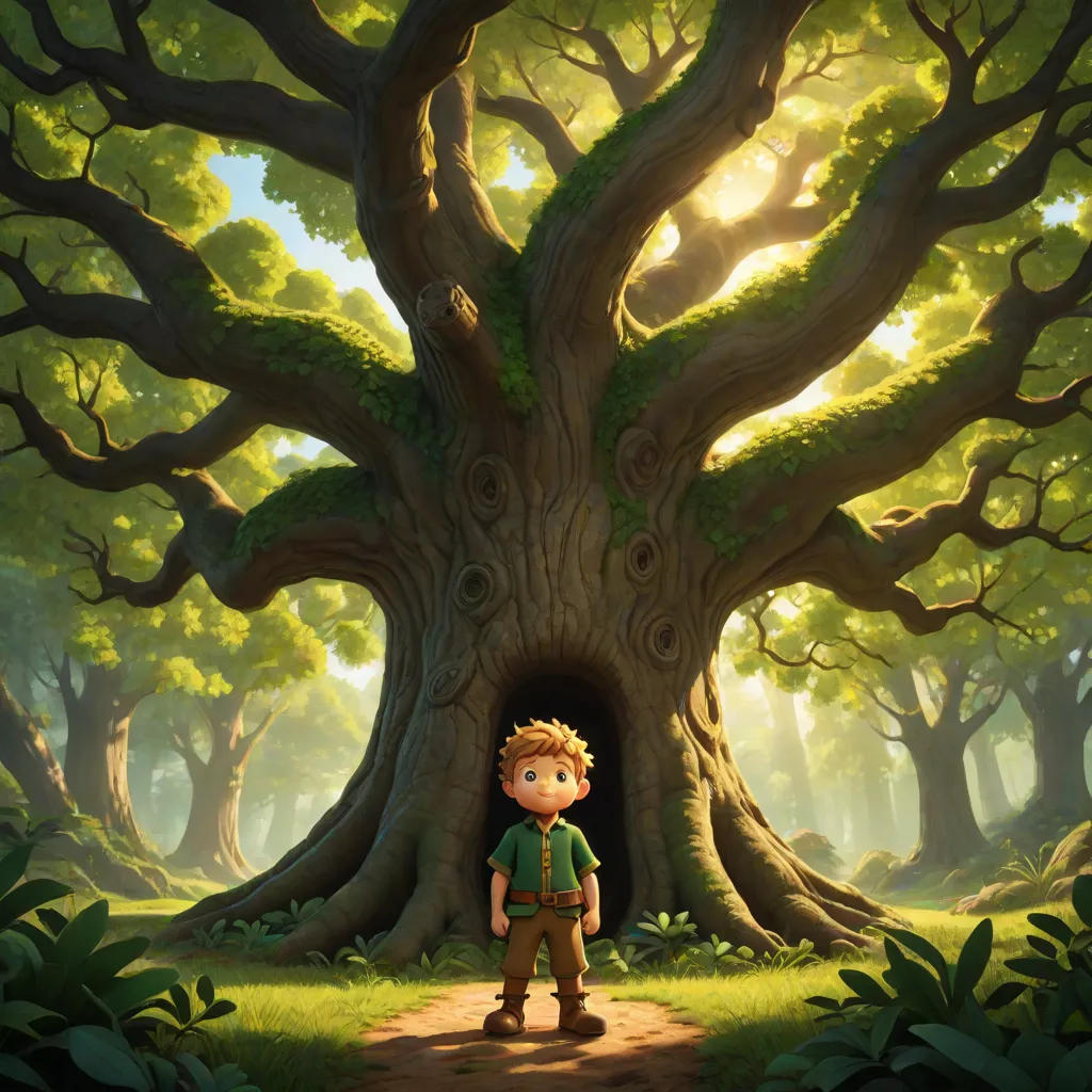 The Strong Oak Tree