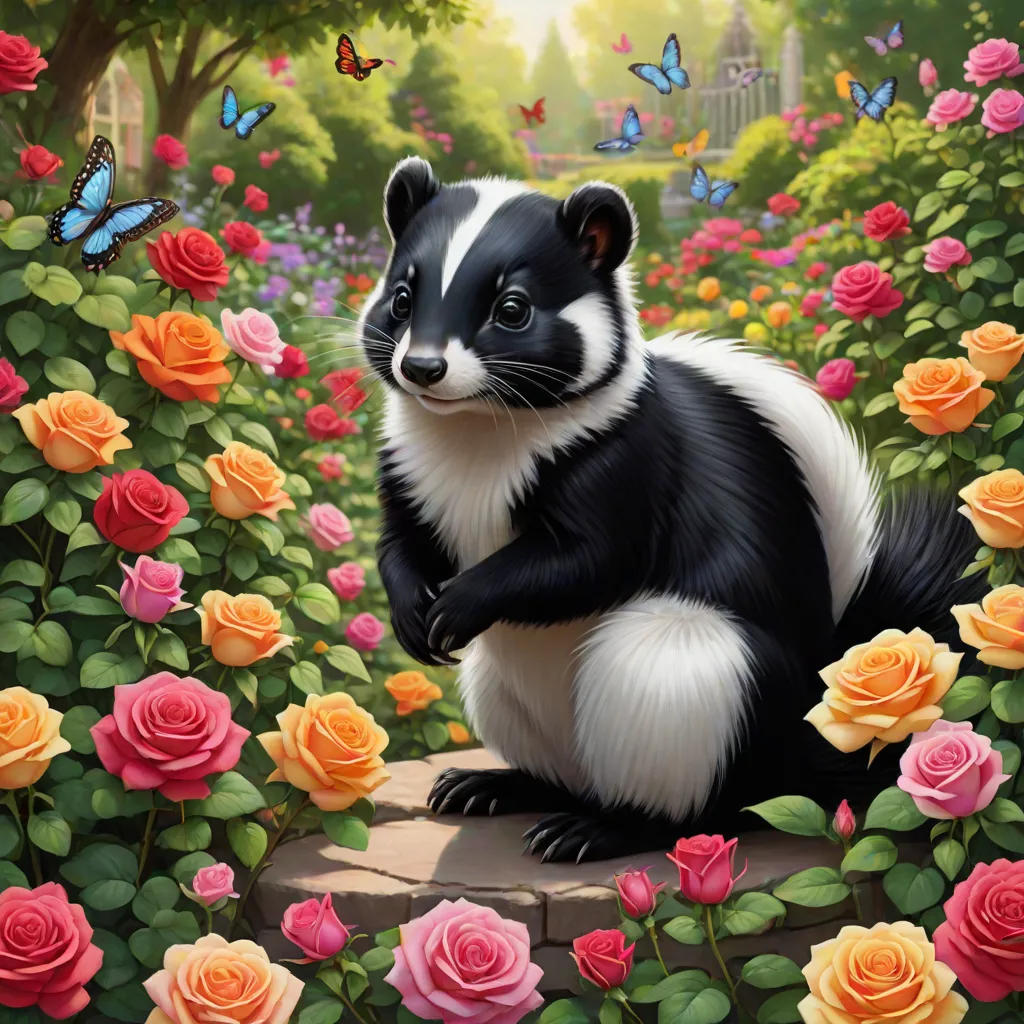 Shelby the Skunk and Her Fragrant Dilemma