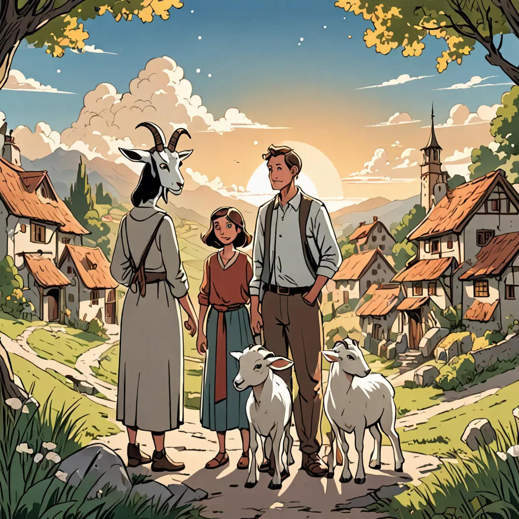 The Magic Goat of Harmony Village