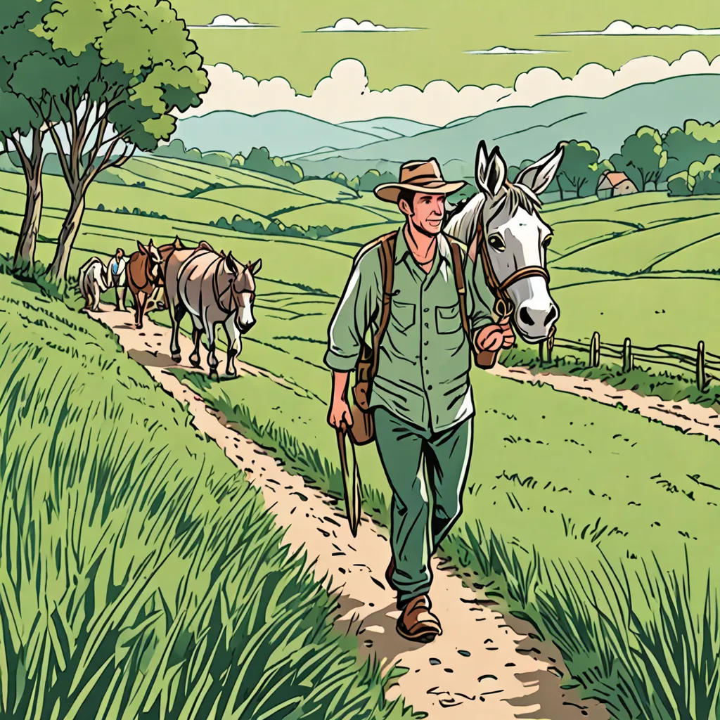The Farmer and His Donkey