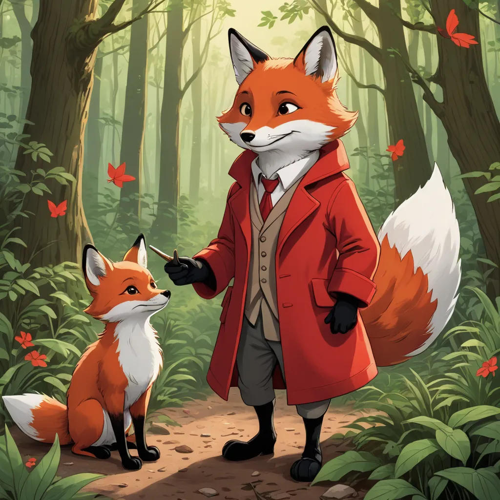 The Cunning Fox and the Wise Hen