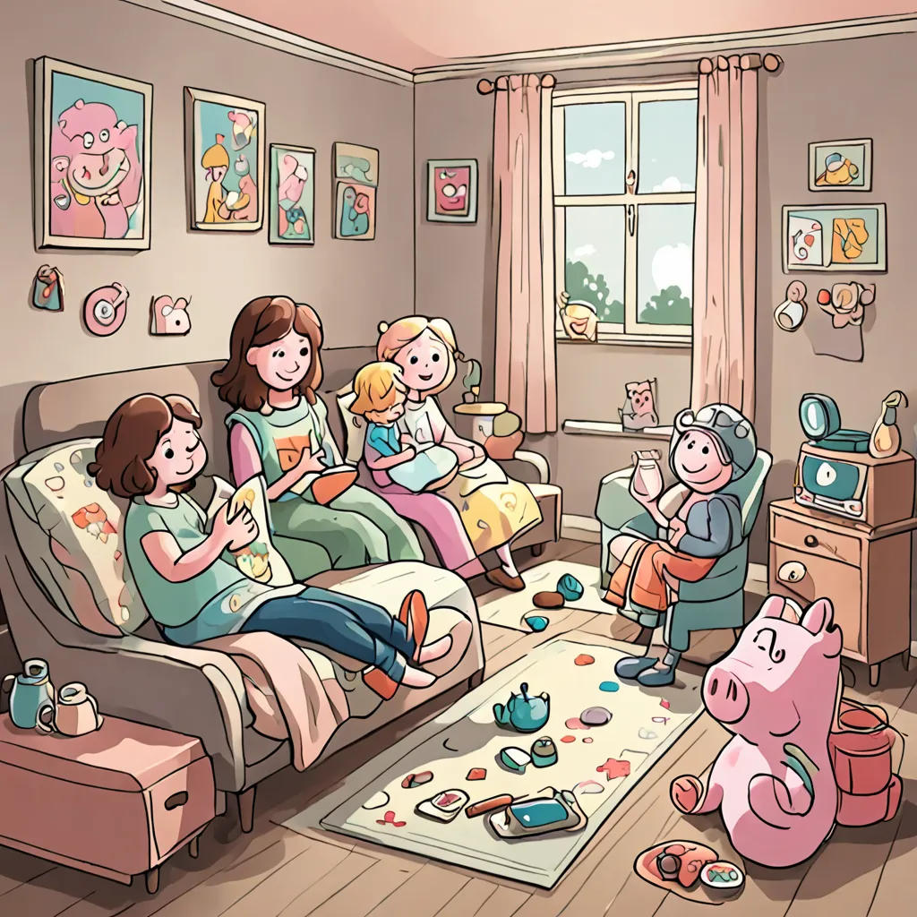 Peppa Pig's Playgroup Sleepover