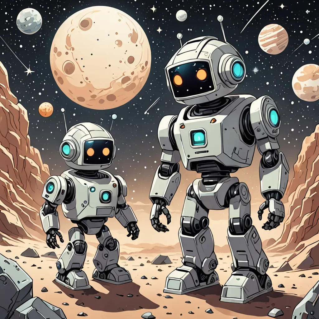 The Galactic Odyssey of Wall-E and Eve