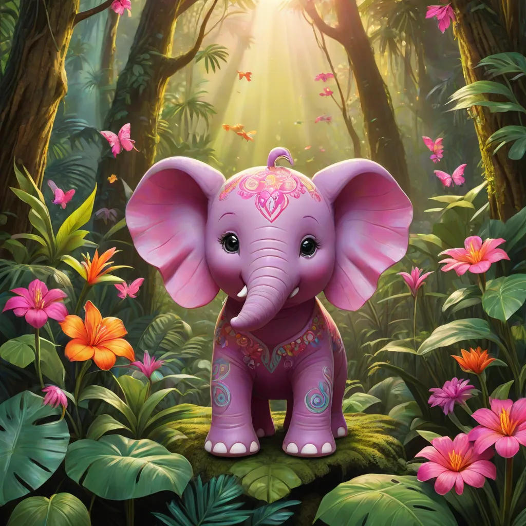 The Adventures of Tilly the Tiny Pink Elephant