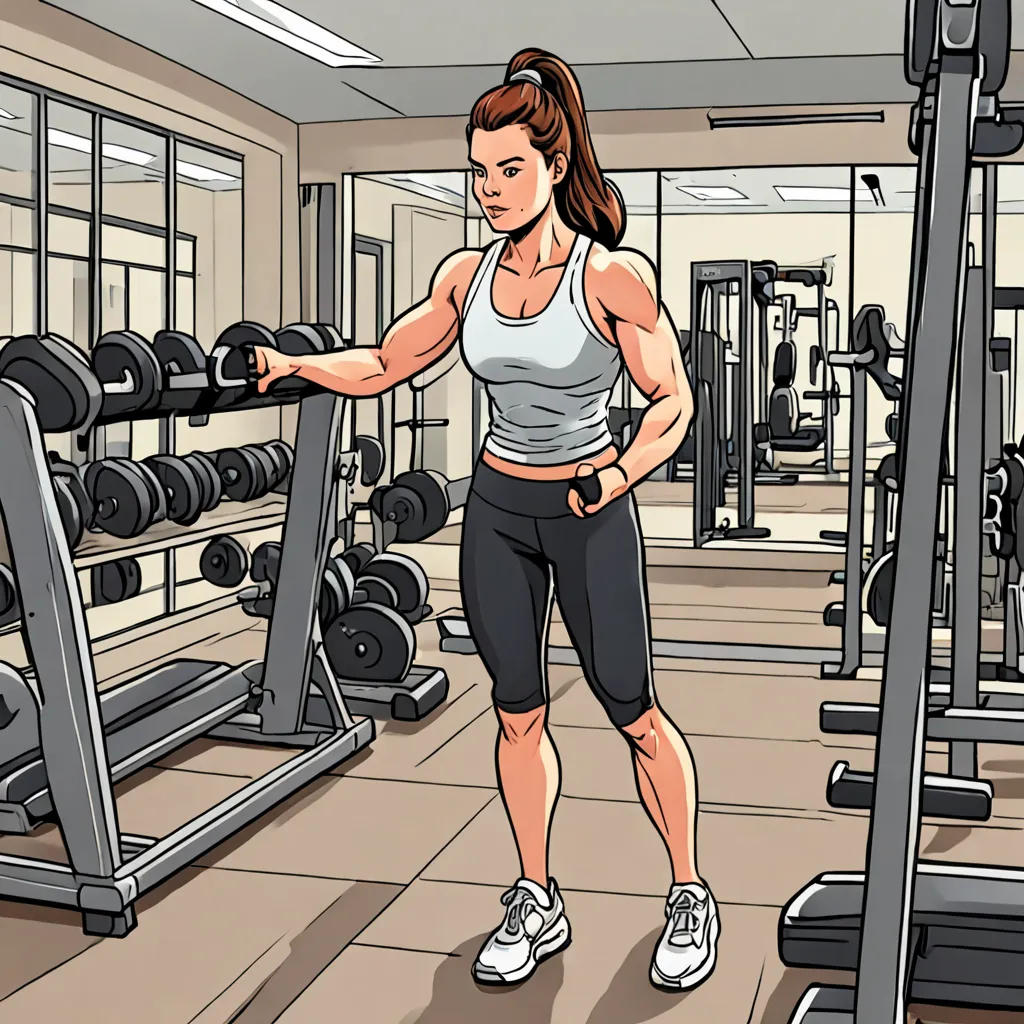 Golden Locks and Gym Mishaps