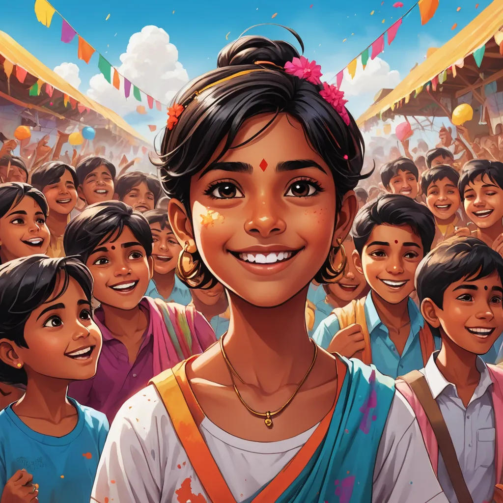Raiyaan and the Festival of Colors