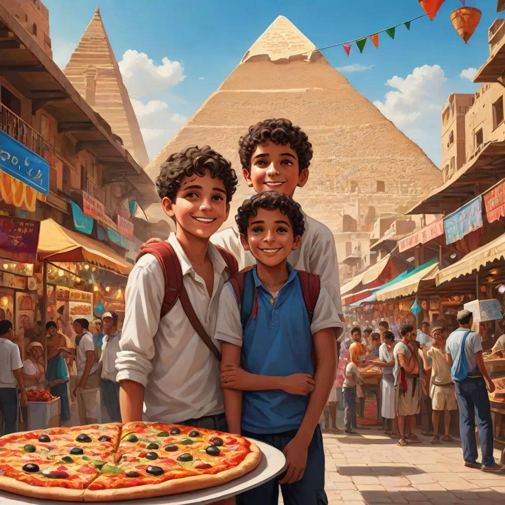 The Pizza and the Pyramid