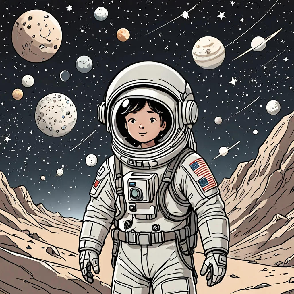 The Cosmic Adventure of Luna and Astro