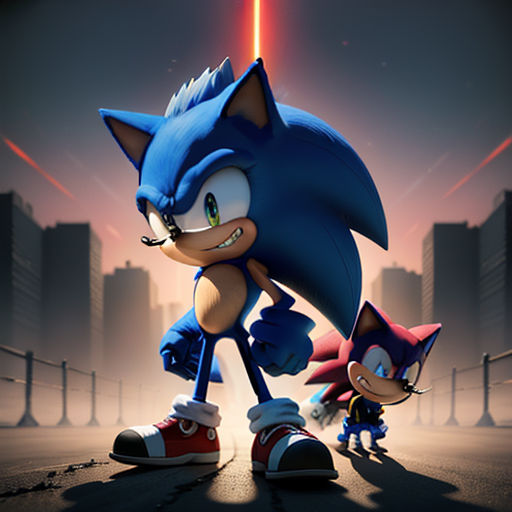 Sonic vs Sonic.Exe: Escaping the Corrupted Dimension