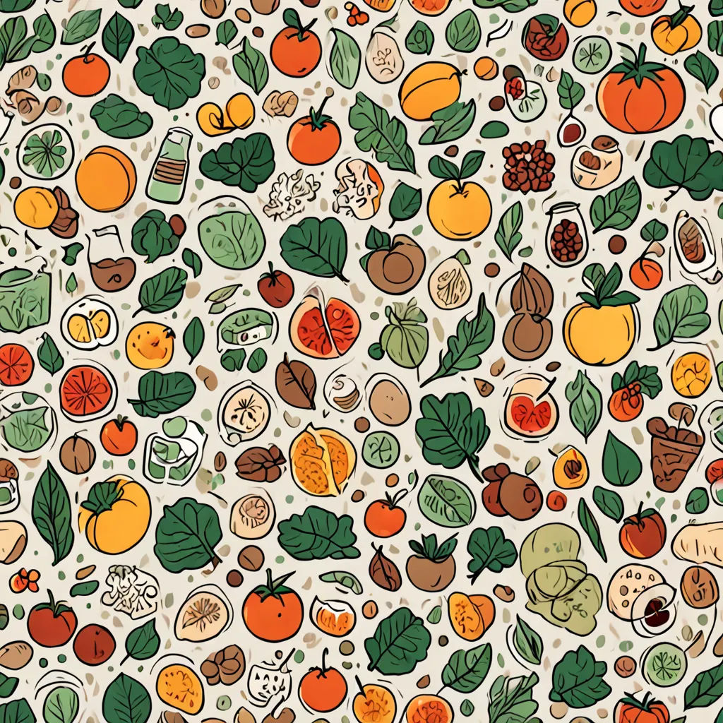 VITAMINS AND MINERALS FROM A TO Z visual data 4