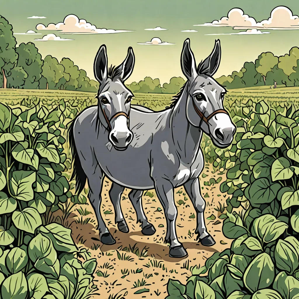 The Clever Donkey and the Cunning Jackal