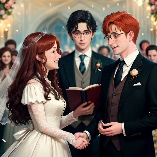 hermione and ron wedding