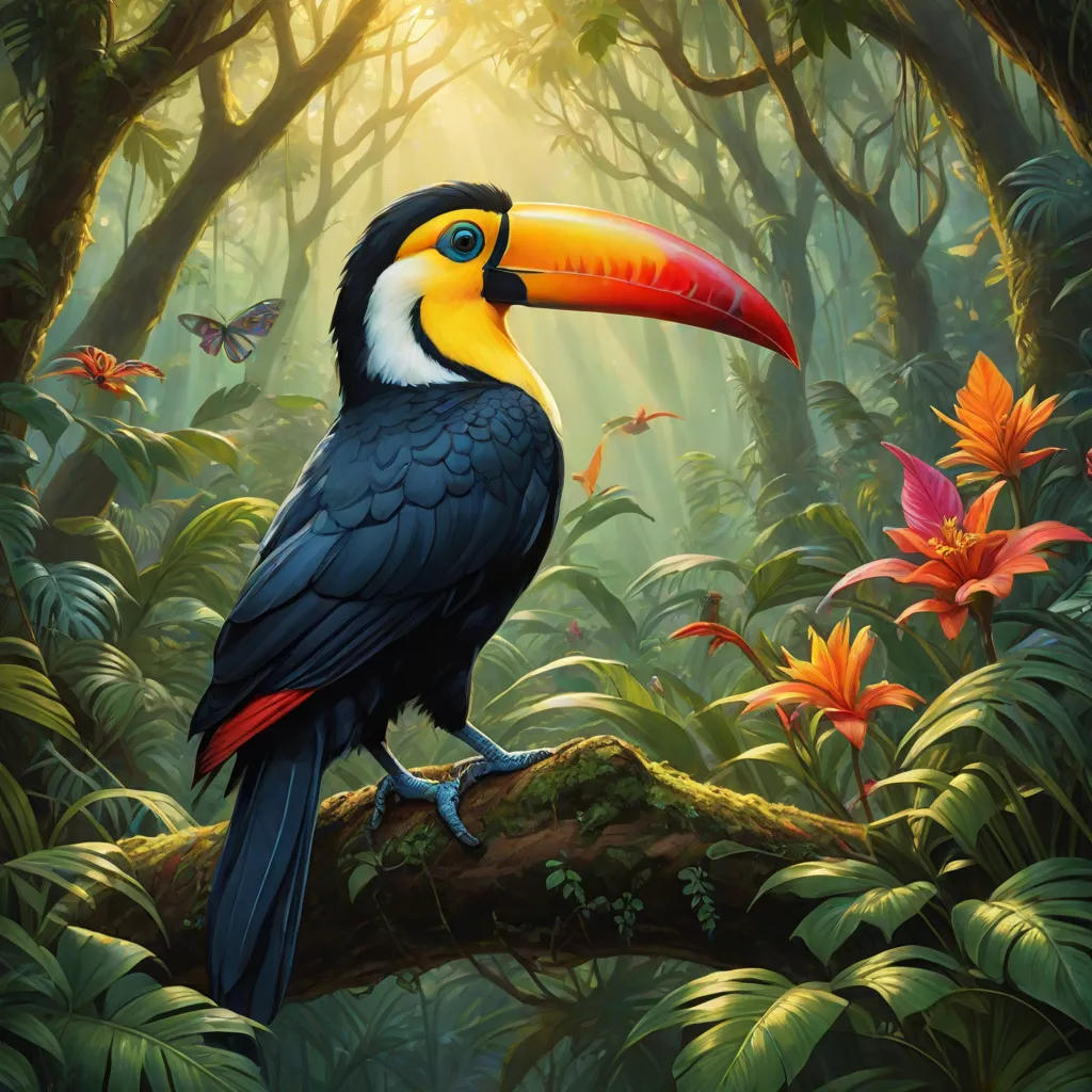 Fritz the Toucan Meets the Dragon Queen