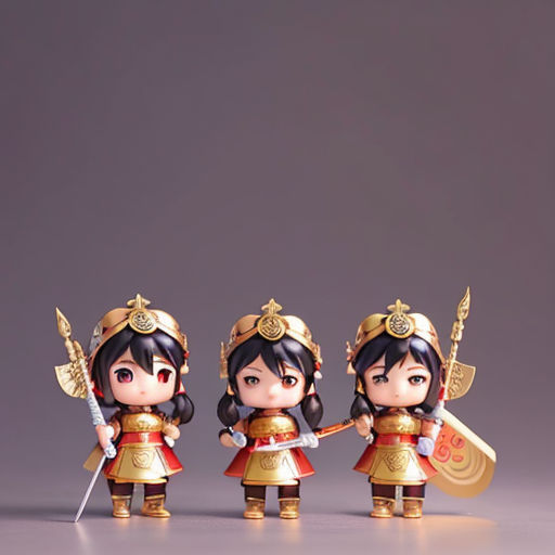 Three Heroes Battle Against Lu Bu