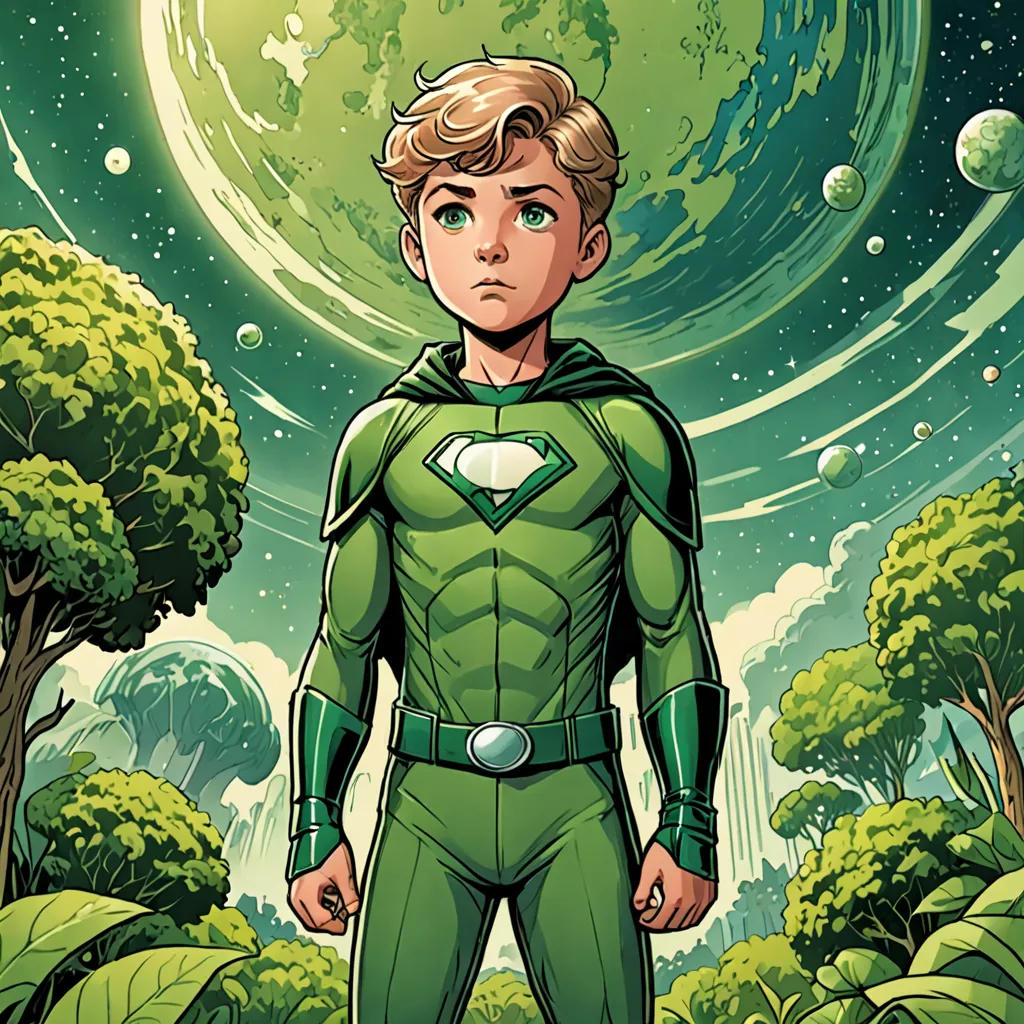 O Pequeno Herói do Planeta Verde