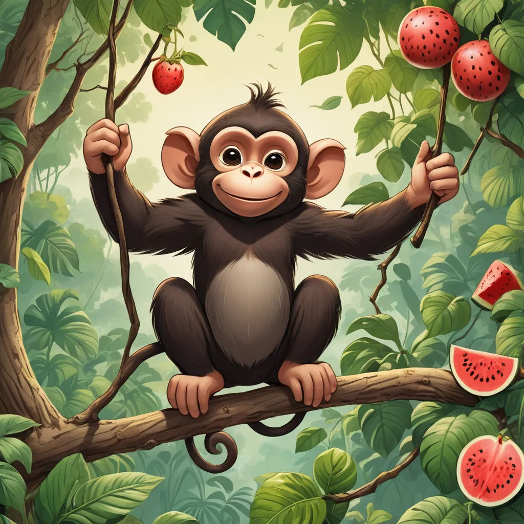 Olavo the Mischievous Monkey