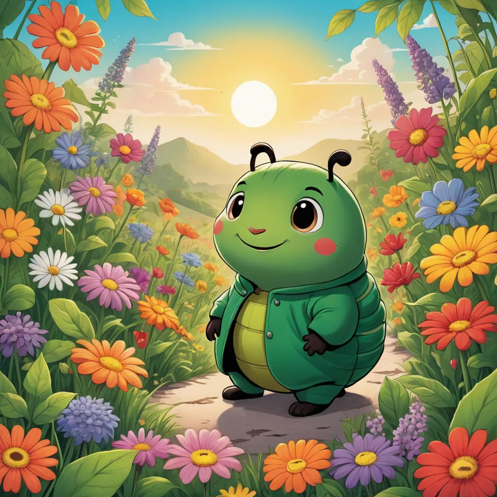 The Curious Caterpillar's Adventure