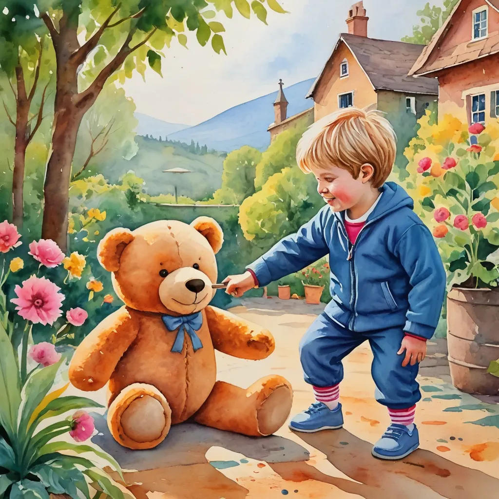Albert and the Giant Teddy Bear