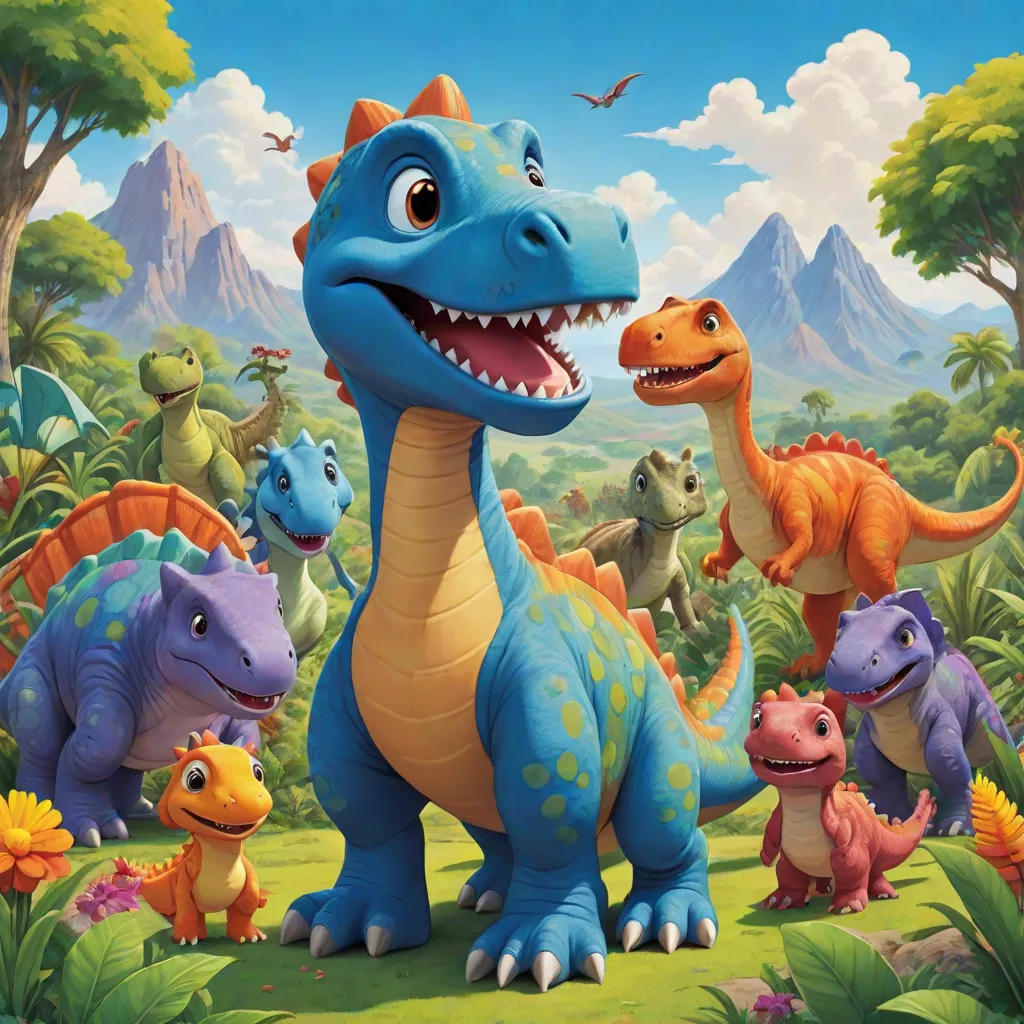 Dino Friends: A Journey of Faith