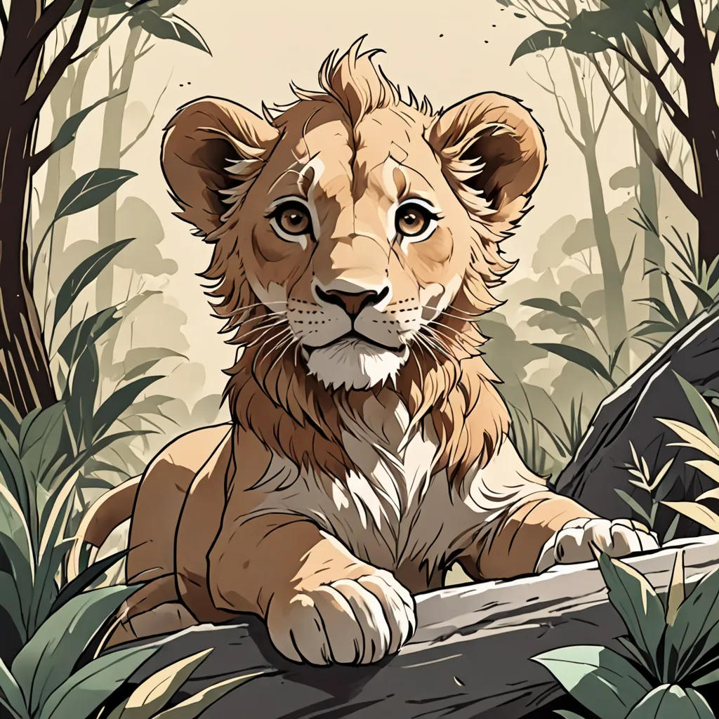 Leo the Lion Cub's Big Adventure