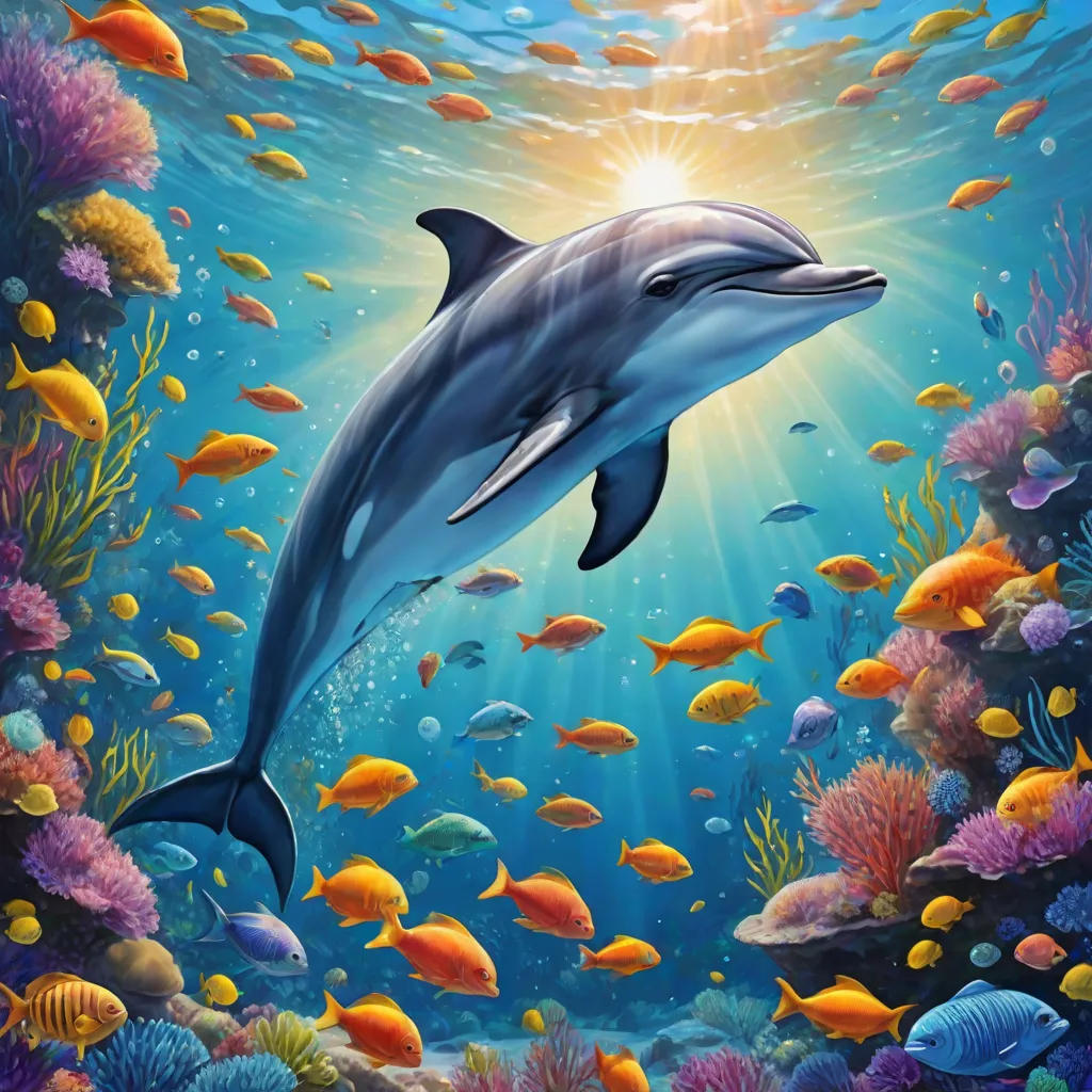 The Friendly Dolphin's Adventure