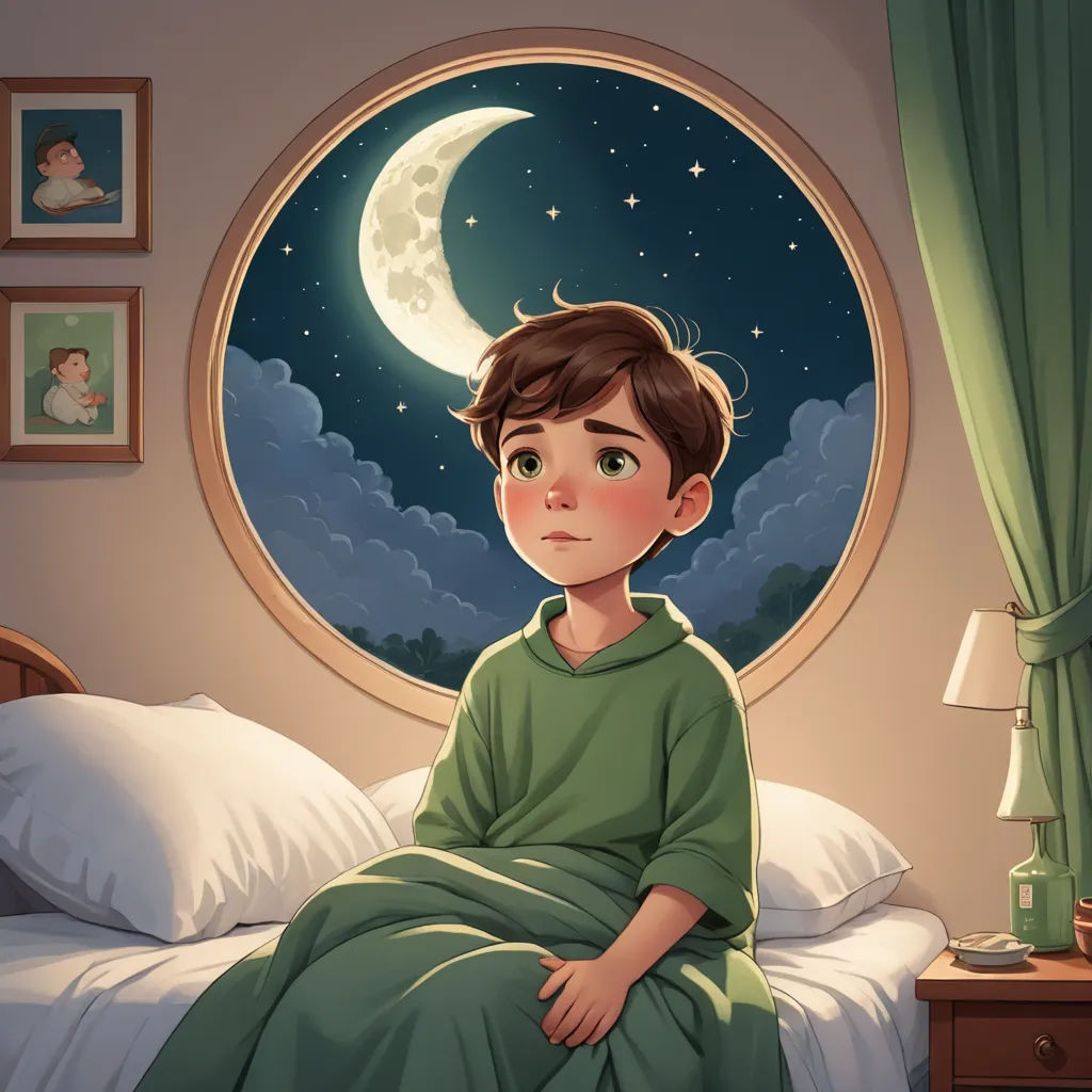 The Sleepy Moon's Lullaby