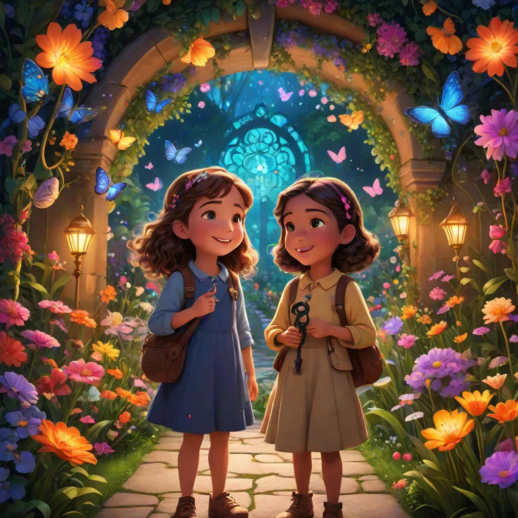 Ella and the Enchanted Garden