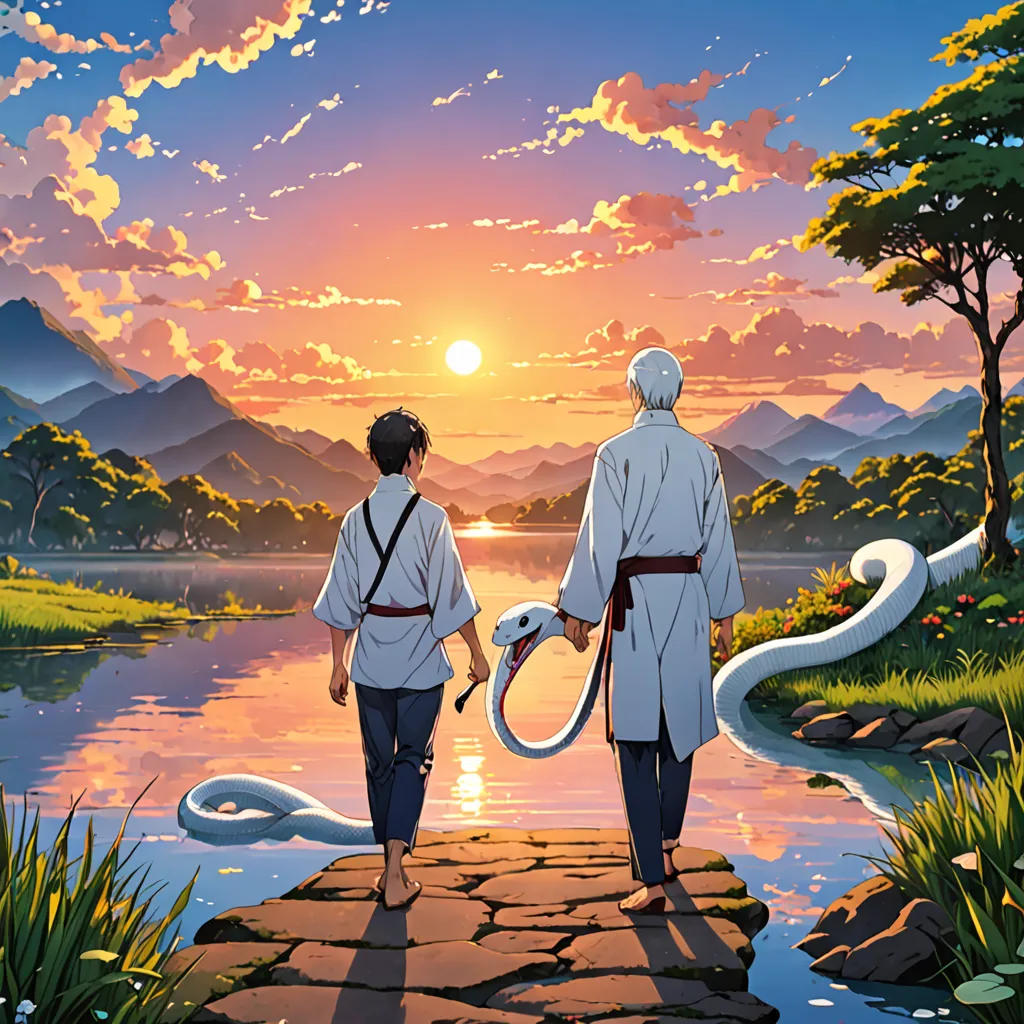 The White Snake's Love