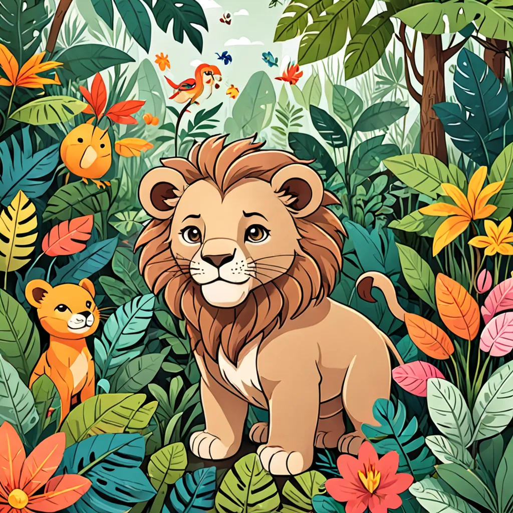 Jungle ABC Coloring Book