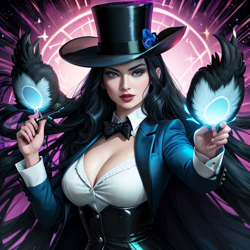 Zatanna Wallpaper by DidiLuneStudio on DeviantArt