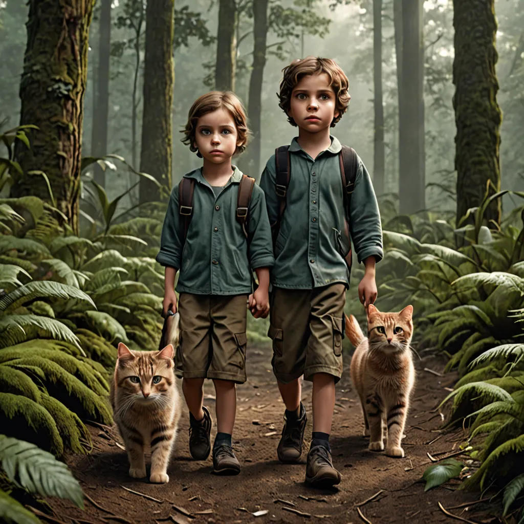 The Lost Adventures of Siblings and the Cat