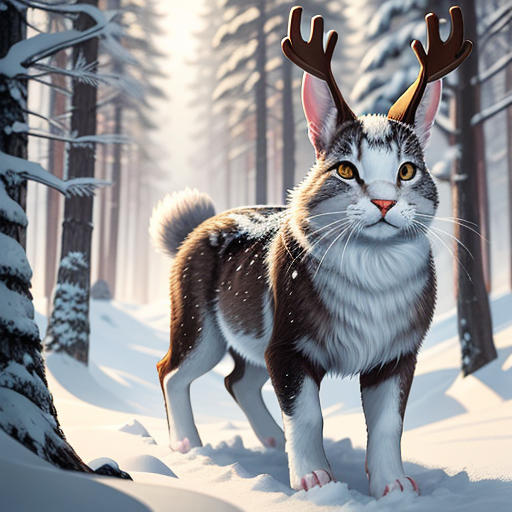 Fritz the Little Reindeer