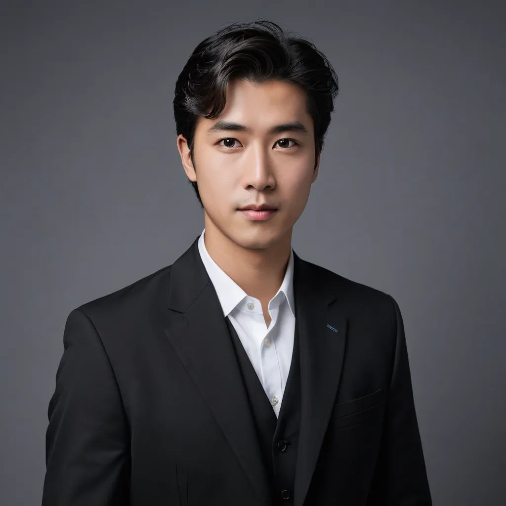 a man in a suit posing for a picture with a gray background and a gray background behind him is a gray backdrop, classical realism, a character portrait, David Park, professional photo
