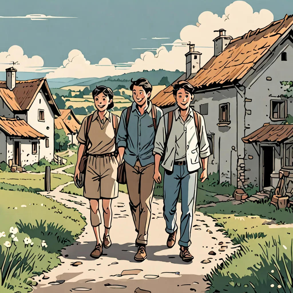 The Farmer's Son and Friends
