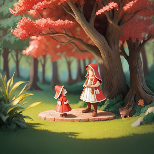 The Adventures of Little Red Riding Hood and the Big Bad Wolf