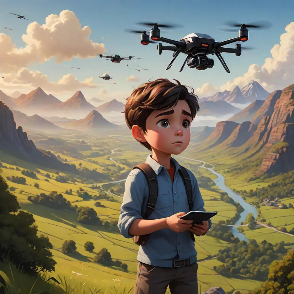 The Adventures of Davie and His Drone