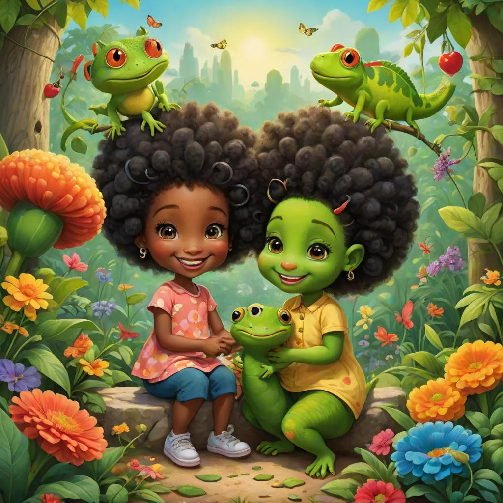 Pickles and the Little Green Gecko