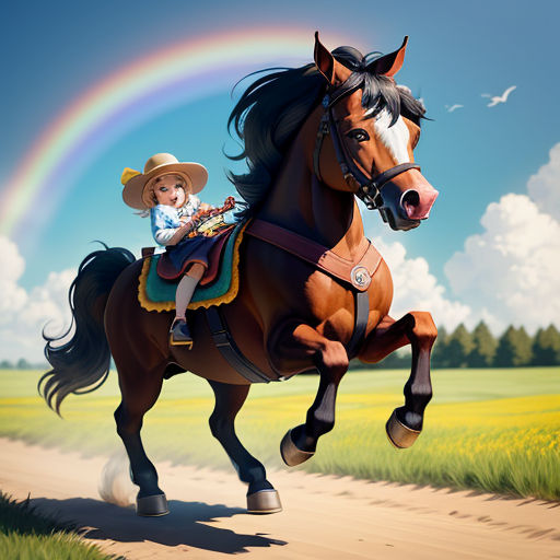 Rolly and the Hungry Horse