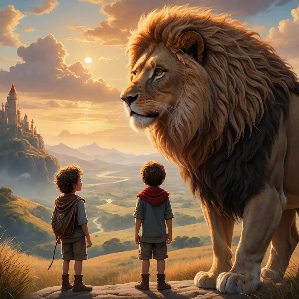 The Boy and the Lion