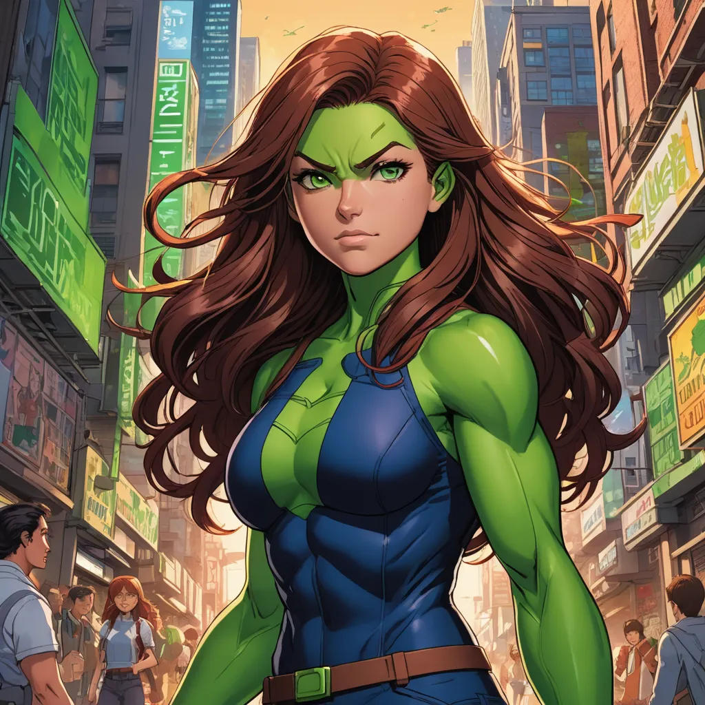 Hulk Girl: Rise of Strength