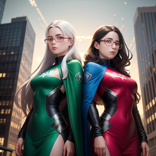 Twin Heroes: The Glasses of Justice