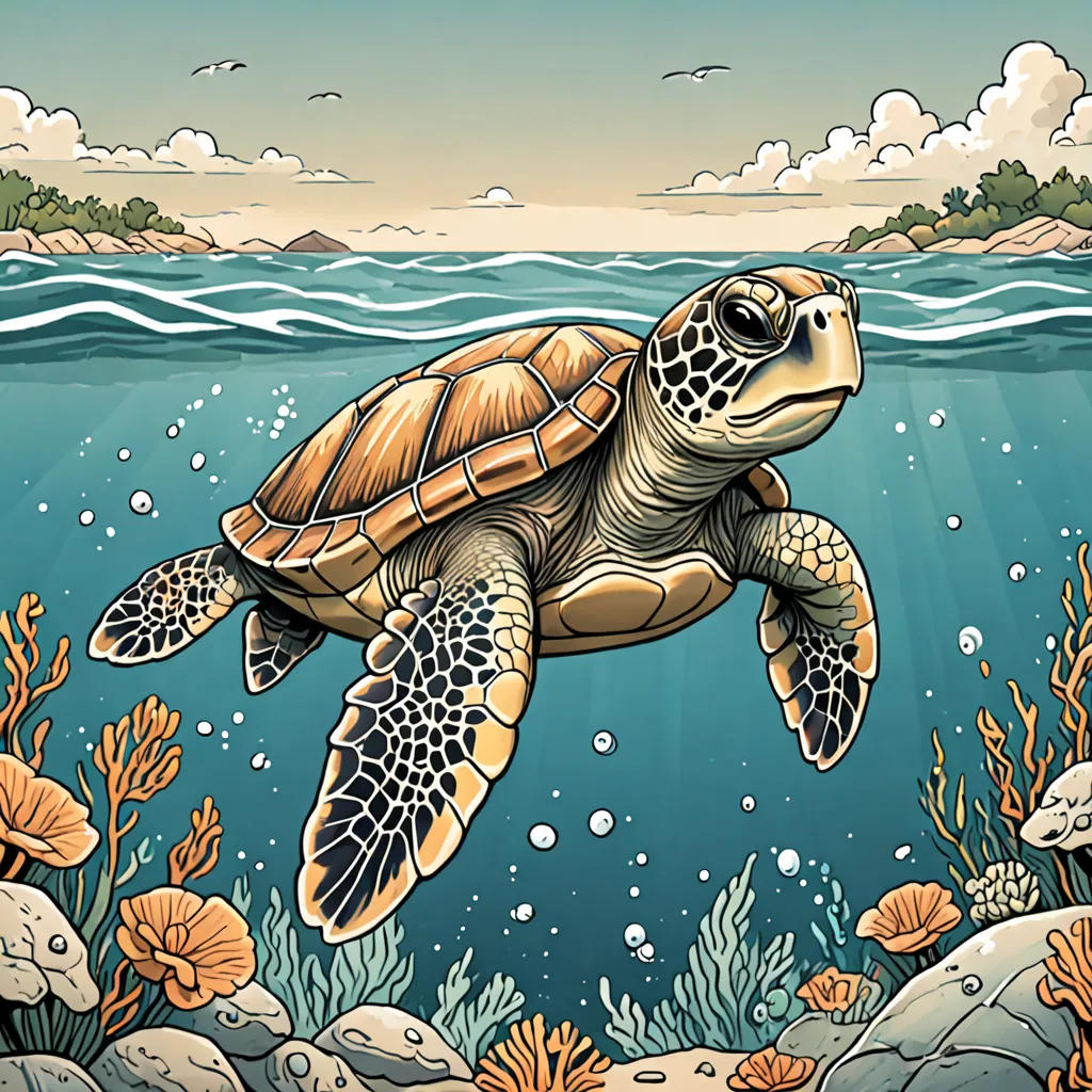 Tommy the Brave Turtle