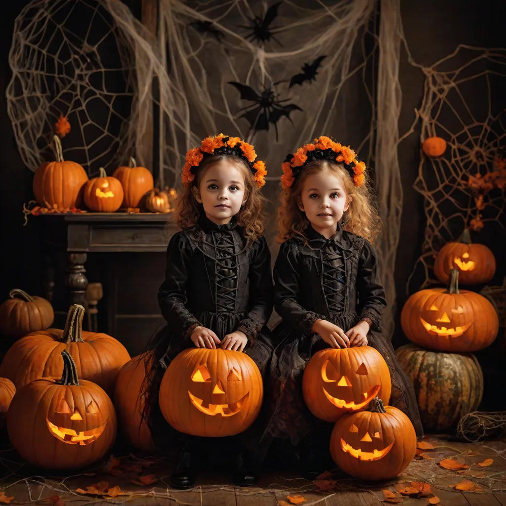 Letti and Izabella Save Halloween