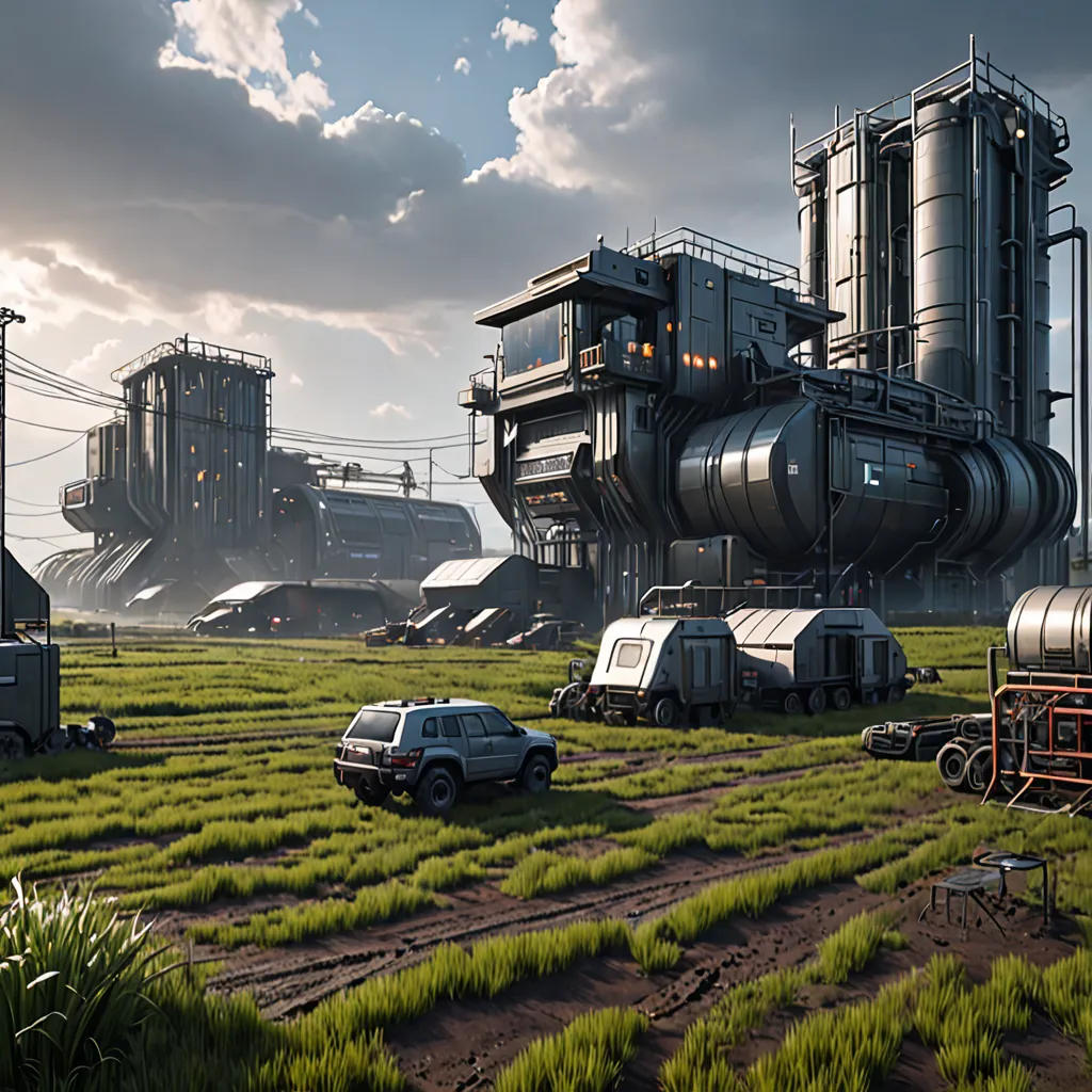 Ensnared in the Cyberpunk Farm